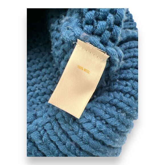 Kate Spade 100% Wool Oversized Chunky Living Colorfully Sweater Size Small - Picture 6 of 6